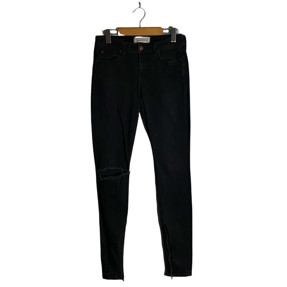 Textile Elizabeth and James Women's Black Fiona Skinny Jeans